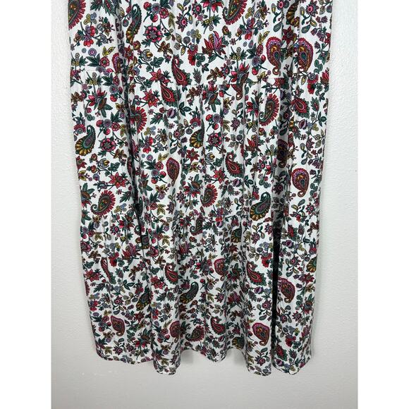 Boden NWT Jersey Maxi Skirt Multi Dandelion Paisley Sz 12R - Picture 5 of 9